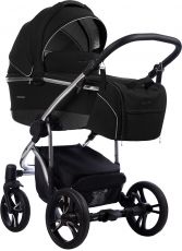 Дитяча коляска 2 в 1 Bebetto Bresso Premium SILVER 01 (503.32.19.SL01)
